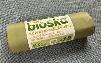 BIOSKA Kuivakäymäläpussi-rulla (15kpl)