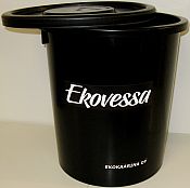 EKOVESSA -käymäläastia ja sulkukansi